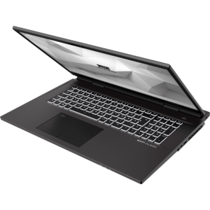 SCHENKER DTR 17 Laptop - Front quarter right open