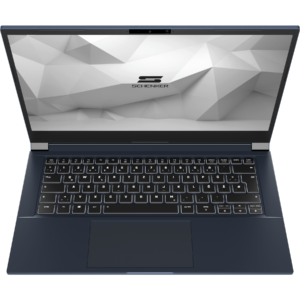 SCHENKER MEDIA 14 Laptop - Front from above